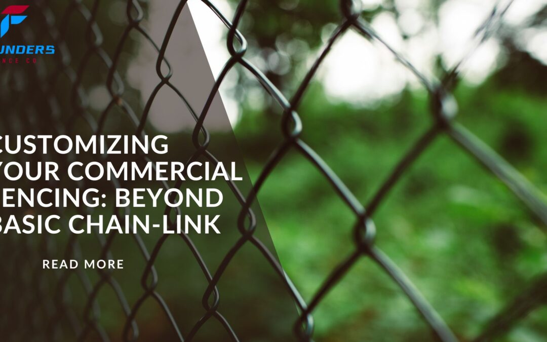 An image of a chain-link fence with the blog title and 'Read More' button as text overlays.